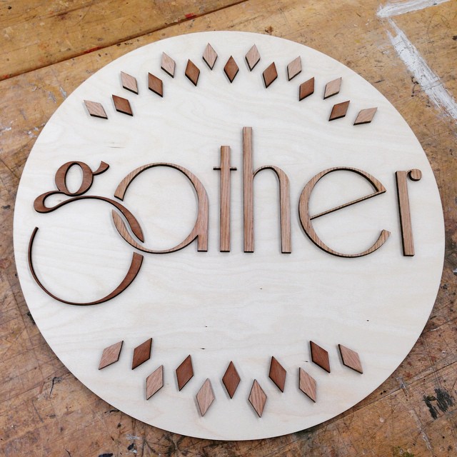 all glued up next step finish @gatherart